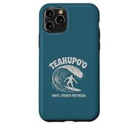 Teahupo'o Surf T-Shirt - Camiseta de playa vintage de Tahití Carcasa para iPhone 11 Pro