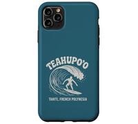 Teahupo'o Surf T-Shirt - Camiseta de playa vintage de Tahití Carcasa para iPhone 11 Pro Max