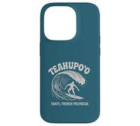 Teahupo'o Surf T-Shirt - Camiseta de playa vintage de Tahití Carcasa para iPhone 14 Pro