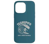 Teahupo'o Surf T-Shirt - Camiseta de playa vintage de Tahití Carcasa para iPhone 14 Pro Max