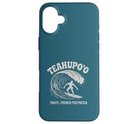 Teahupo'o Surf T-Shirt - Camiseta de playa vintage de Tahití Carcasa para iPhone 16 Plus
