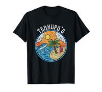Teahupoo Surf Tahiti Surfer Big Wave Surf Camiseta