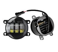 TEAKEA Faro antiniebla para Suzuki para Jimny FJ 1998 1999 2000 2001 2002 2003-2014 Aluminio DRL 12V H11 Conjunto De Faros Antiniebla Luces Antiniebla(Aluminum White)