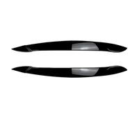 TEAKEA Luz Antiniebla Delantera Coche Cubierta Tapa Cubierta De Las Pestañas Los Faros Delanteros Para X5 E70 30i 30d 35d 35i 40d 48i 50i M50d X5M 2008-2013(Gloss Black)