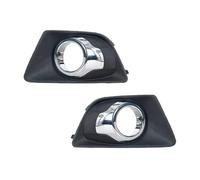TEAKEA Luz Antiniebla Delantera Coche Cubierta Tapa La Carcasa Del Bisel De Luz Antiniebla Parachoques Delantero Para Ford Para EcoSport 2013 2014 2015 2016 2017(C one pair)
