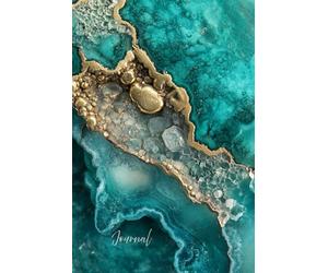 Teal Essence: Mineral Rock Inspired Journal: A Stunning Close-Up of Natural Beauty for Writing, Creativity, and Inspiration