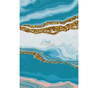 "Teal Mirage": A Dreamy Daily Planner for Calm Clarity and Golden Focus