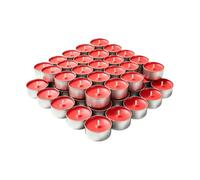 Tealight Candle 50 Piece - Palm Wax Unscented | 2-Hour Burn Time White Cand