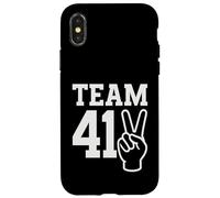 Team 41 Meme Squad 67 Six Seven 6 7 Meme Design Funny 67 Carcasa para iPhone X/XS