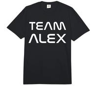 Team Alex Modern Futuristic White Font Comfort Colors Adult Heavyweight T-Shirt