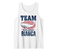 Team Balena Bianca Democrazia Cristiana Vintage Camiseta sin Mangas