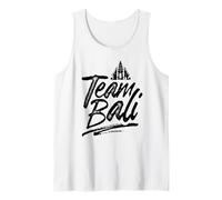 Team Bali Indonesia Vacaciones de Verano Olas Camiseta sin Mangas