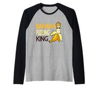 Team Banana Pudding King Camiseta Manga Raglan