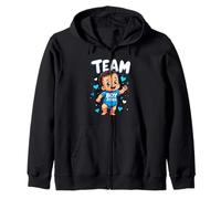 Team Boy - Revelación del bebé 2026 Sudadera con Capucha