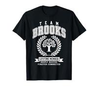 Team Brooks Apellido Apellido Personalizado Familia Reunión Camiseta