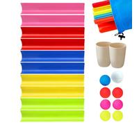 Team Building Activity Kits | 4.13inch x 3.15inch Fun Portable Toys with Storage Bag | Fun Group Games | for Corporate Office Party Field Yard Sports Outdoor School Camp Exercise