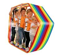 Team Building Game Run Mat - 600x45cm Fun Striped Toy