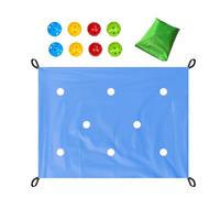 Team Building Games, Learning Fun Kit, Group Activity Set, Supports 8-20 Participants, Compact and Portable Design, Emotional Connection Builder, for Home Backyard Events Use, 85.04x57.09x0.39 Inches