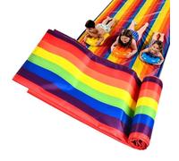 Team Building Running Mat - Polyester 140x800cm | Group Activity Pad, Group Building Games | Ideal for Kids, Teens, Adults, Parents For Daycare, Families, Parties, Garden, Yard, Park, Lawn, Playdates