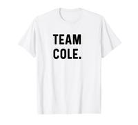 Team Cole - Nombre Camiseta gráfica económica