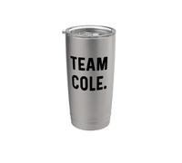 Team Cole - Nombre Vaso térmico de acero inoxidable de doble pared