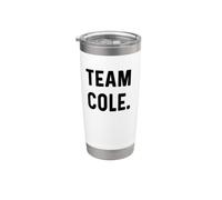 Team Cole - Nombre Vaso térmico de acero inoxidable de doble pared