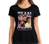 Team Conrad Fan Gift Fanclub Serienfan The Summer I Got Pretty - Camiseta para mujer, Negro , S