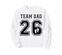 Team Dad 2026 Embarazo FIV Revela Adopción de Baby Shower Sudadera