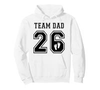 Team Dad 2026 Embarazo FIV Revela Adopción de Baby Shower Sudadera con Capucha