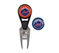 Team Effort Ball Mark Repair Tool New York Mets CVX-Herramienta de reparación de Marcas de Bola, Multicolor