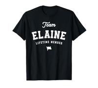 Team Elaine Lifetime Miembro Divertido Nombre Elaine Camiseta