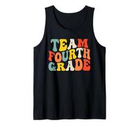 Team Fourth Grade Back to School 4th Grade Teacher Boys Kids Camiseta sin Mangas