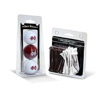 Team Golf NCAA 3 Bola/50 tee PK, Hombre, 24899, Negro