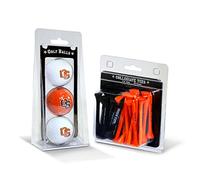 Team Golf NCAA 3 Bola/50 tee PK, Hombre, 27499, Negro