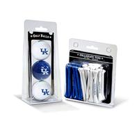 Team Golf NCAA Kentucky Wildcats - 3 Pelotas de Golf y 50 Pelotas de Golf Impresas (3 Unidades) y 2-3/4 Pulgadas (50 Unidades), Multicolor