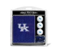 Team Golf NCAA Kentucky Wildcats Set de Regalo: Toalla de Golf Bordada, 3 Pelotas de Golf y 14 Tees de Golf de 2-3/4 Pulgadas regulación, Toalla Triple Plegable de 16 x 22 Pulgadas y 100% algodón