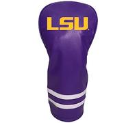 Team Golf NCAA Louisiana ST Vintage Driver Headcover - Impreso Team Golf NCAA Vintage Driver Golf Club Headcover, Form Fit Design, Retro Design with Fleece Lining for Extra Club Protection