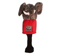Team Golf NCAA Mascota Cabeza Cubierta, Unisex, 20113, Alabama Crimson Tide, Talla única