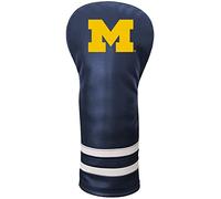 Team Golf NCAA Michigan - Funda para Cabeza de Fairway Vintage (Color) - Impreso Team Golf Vintage Fairway (Impreso), se Adapta a Todos los Clubes Fairway, híbridos y utilitarios