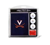 Team Golf NCAA Virginia Cavaliers Set de Regalo: Toalla de Golf Bordada, 3 Pelotas de Golf y 14 Tees de Golf de 2-3/4 Pulgadas regulación, Toalla Triple Plegable de 16 x 22 Pulgadas y 100% algodón