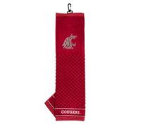 Team Golf NCAA Washington State Cougars - Toalla de Golf Bordada, Toalla Bordada para Golf