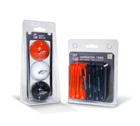 Team Golf NFL/50 T de Bola de 3 PK, 30899, Denver Broncos, Talla única