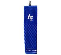 Team Golf NFL Air Force Acadamy Falcons Toalla de Golf Bordada Toalla de Golf Bordada, diseño de Estropajo a Cuadros, Logotipo Bordado