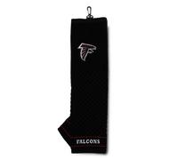 Team Golf NFL Atlanta Falcons - Toalla de Golf Bordada, diseño a Cuadros, Logotipo Bordado