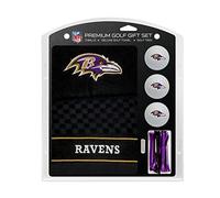 Team Golf NFL Toalla Bordada Set de Regalo, Hombre, 30220, Baltimore Ravens, Talla única