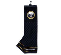 Team Golf NHL Buffalo Sabres - Toalla de Golf Bordada, diseño a Cuadros, Logotipo Bordado