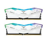 Team Group Kit 32GB (2 x 16GB) DDR5 6000MHz Delta RGB Blanco CL30