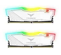 DDR4 TEAMGROUP T-FORCE DELTA RGB 32GB X2 3200 WHITE DDR4 CL16-20-20-40 1.35V