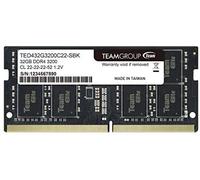 Memoria RAM Team Group 32GB DDR4 3200MHz ELITE TED432G3200C22-S01