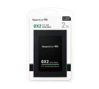 Team Group T253X2002T0C101 SSD GX2 Serie Unidad de Estado sólido Interna 2TB Disco SSD SATA III 6.0 GB/s 2000GB Lectura 530MB/s Escritura 510MB/s